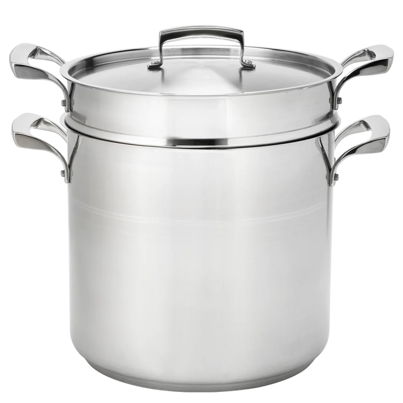 Thermalloy 20 Qt Stainless Steel Double Boiler 3 Piece Set