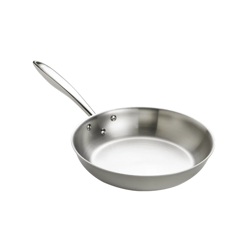 Browne Triply 8" Fry Pan, Stainless Steel
