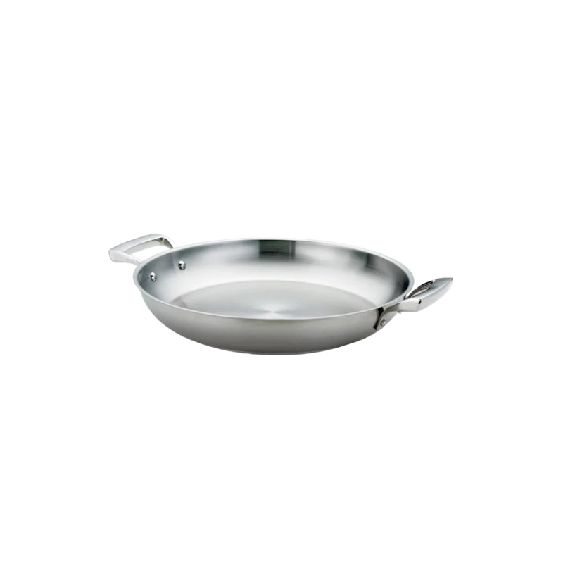 Thermalloy 9.5" Stainless Steel Paella Pan