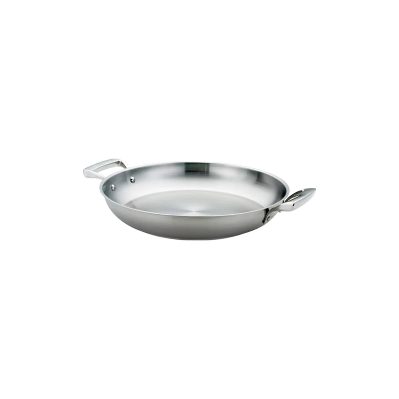 Thermalloy 11" Paella Pan - Stainless Steel