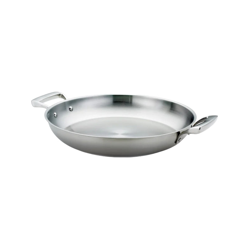Thermalloy 12.5" Paella Pan Stainless Steel