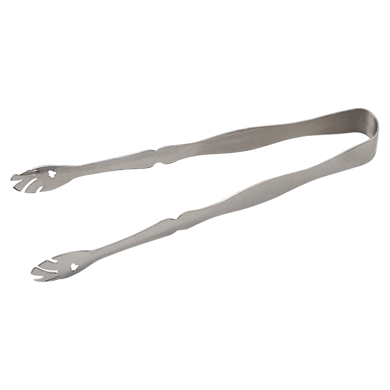 Browne 7" Ice Claw Tongs, Stainless Steel