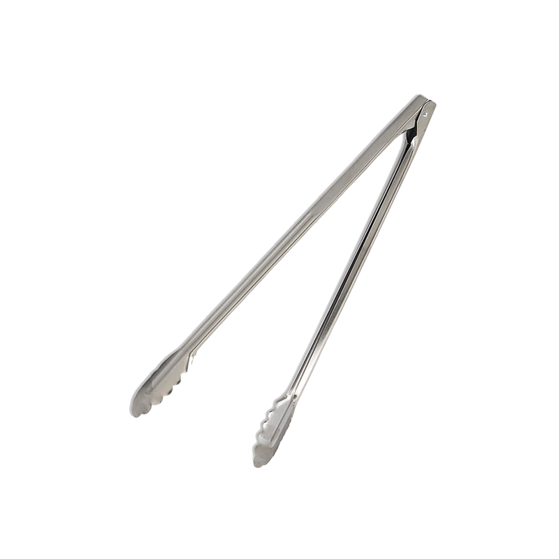 Browne 9.5" Utility Tongs, Stainless Steel