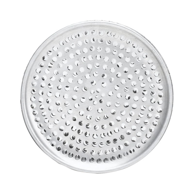 Browne 14" Perforated Pizza Pan, Aluminum