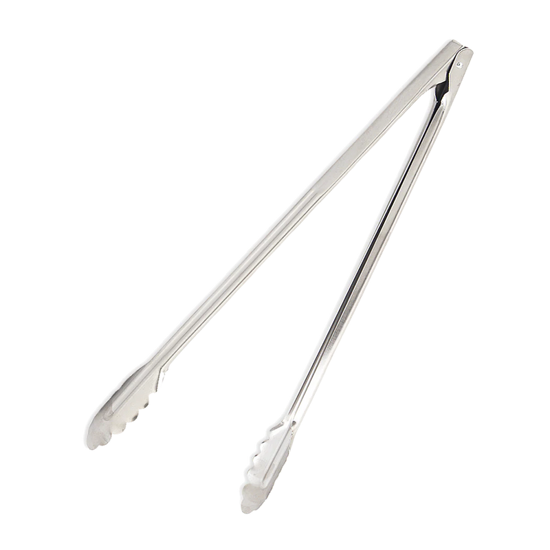 Browne 16" Utility Tongs, Stainless Steel