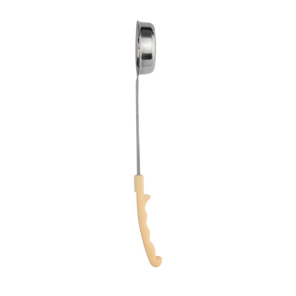 Browne 57 57451 Portioner 5 OZ Perforated Yellow Handle