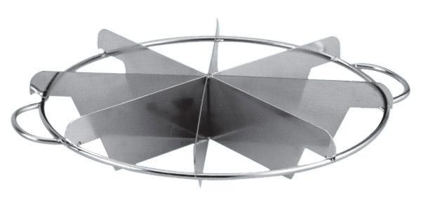 Nella 8 Slice Pie Cutter, Stainless Steel