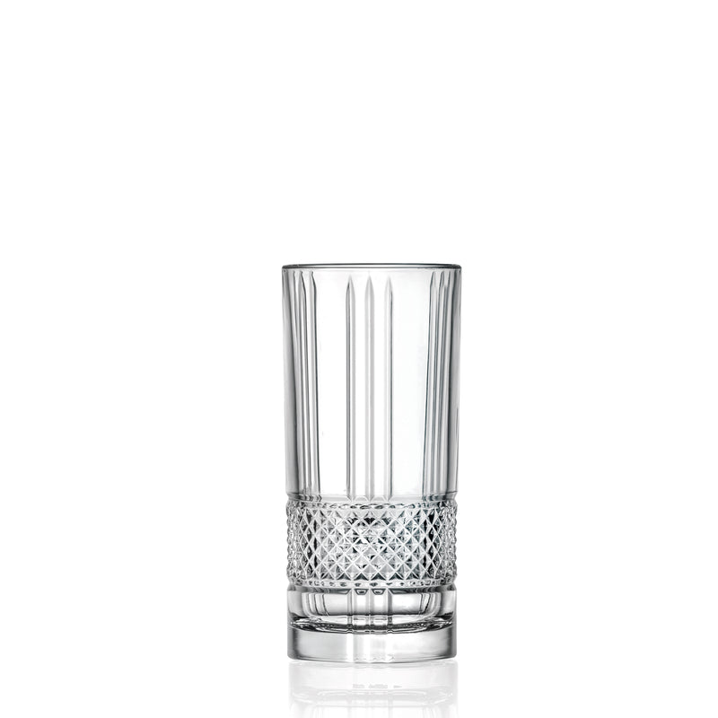 RCR Brillante 12.5 Oz Brillante Highball Glass, 6/case