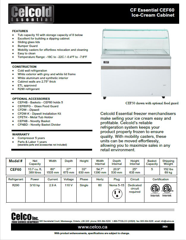 Spec Sheet