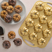 Nordic Ware 75th Anniversary Braided Mini Bundt Pan