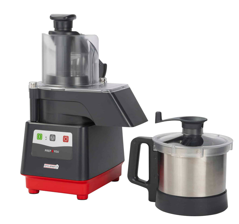 Eurodib Dito Sama 3.8 Qt Combined Vegetable Slicer and Cutter, 1 Speed