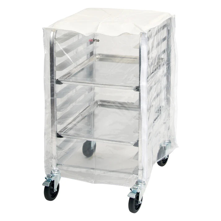 Winco 10 Tier Sheet Pan Rack Cover, Clear
