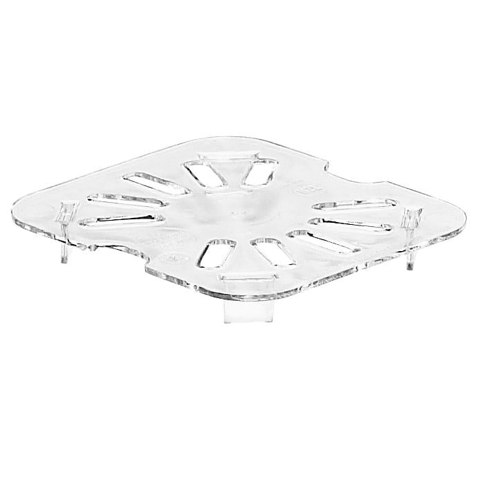 Cambro 60CWD135 1/6 Size Food Pan Drain Shelf, Clear
