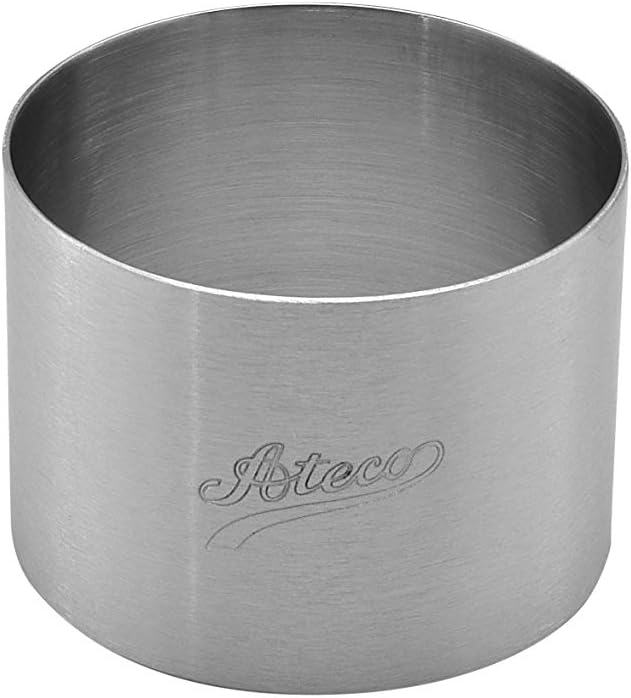 Ateco 2.38" Round Pastry Ring , 1.75" High