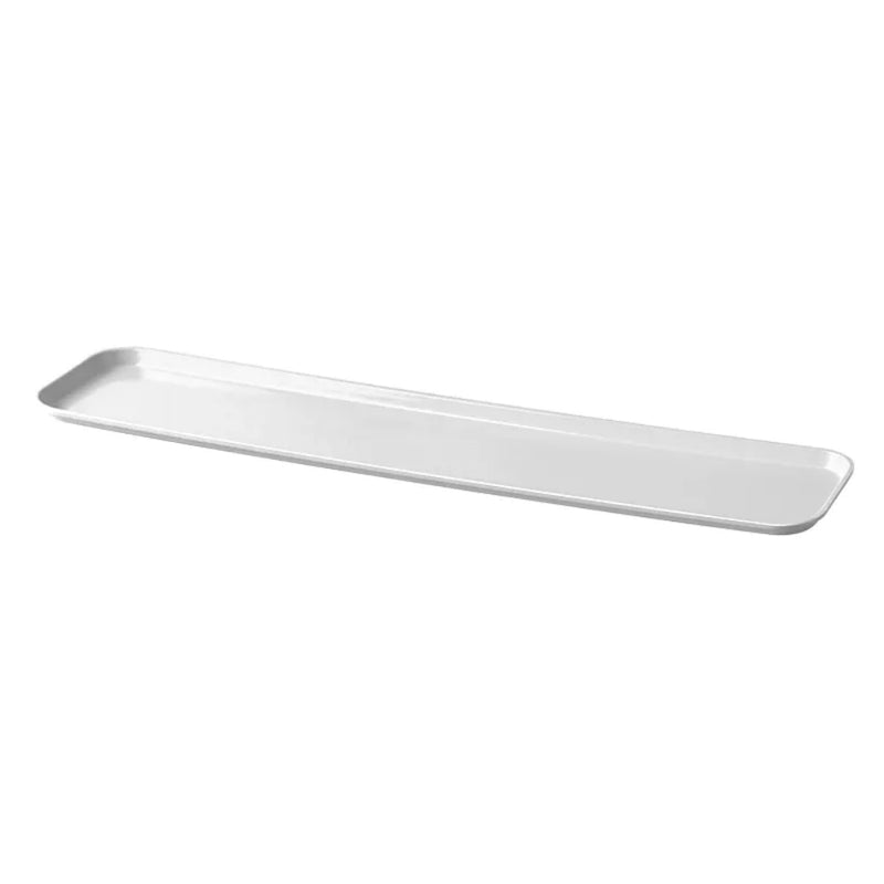 Cambro 6" x 30" Market Display Tray, White - 630MT148