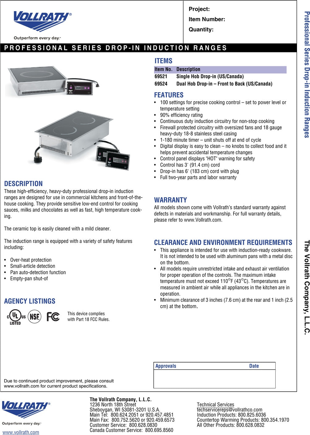 Spec Sheet