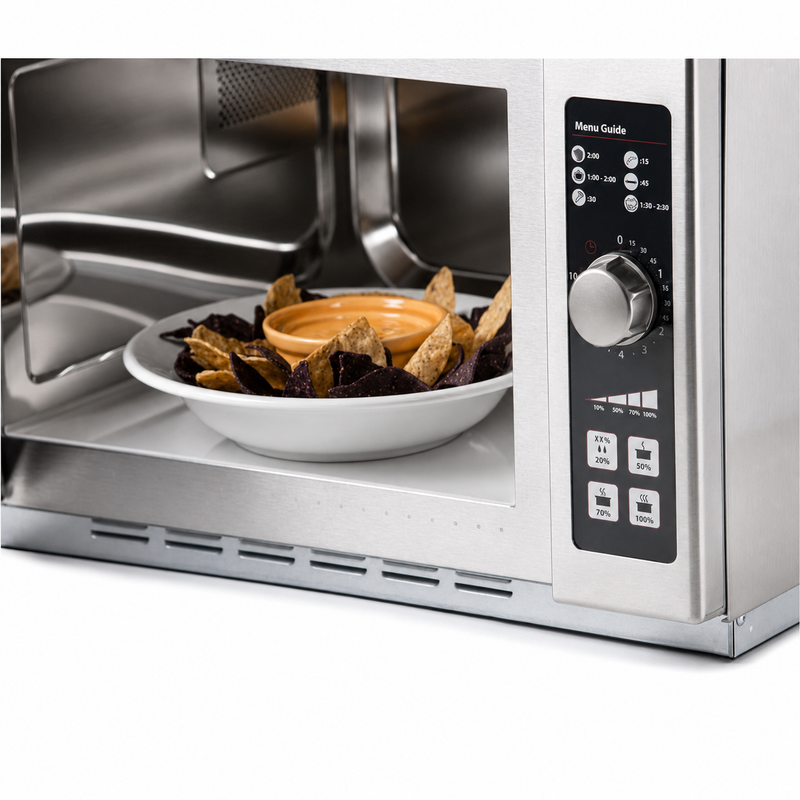 Amana RCS10DSE Microwave 1.2 Cu Ft, Medium Volume, Dial Controls 1000 Watt