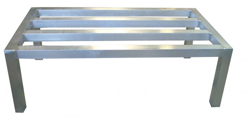 Nella 20” x 48” x 12” Dunnage Rack, Aluminum