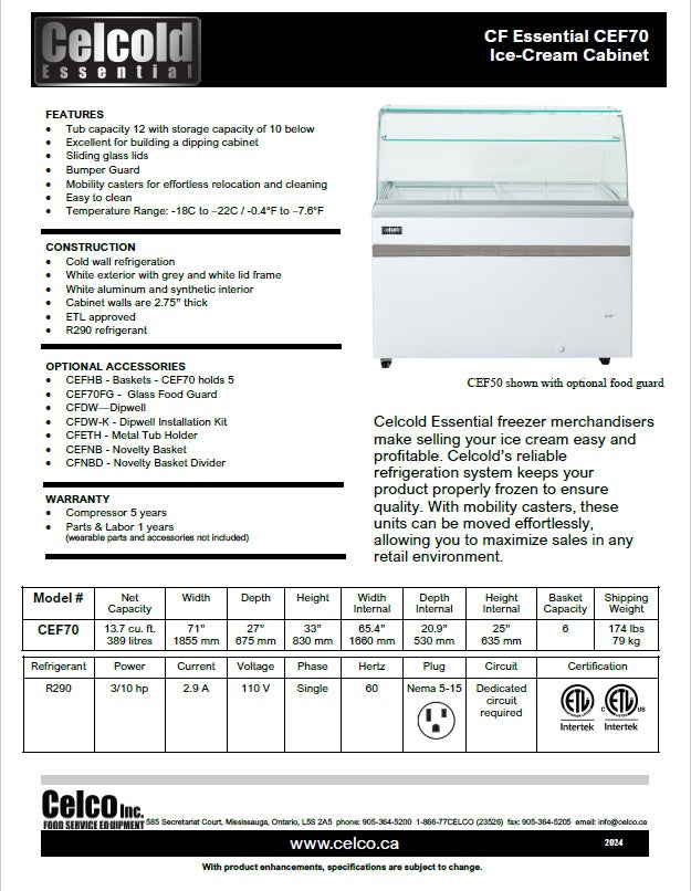 Spec Sheet