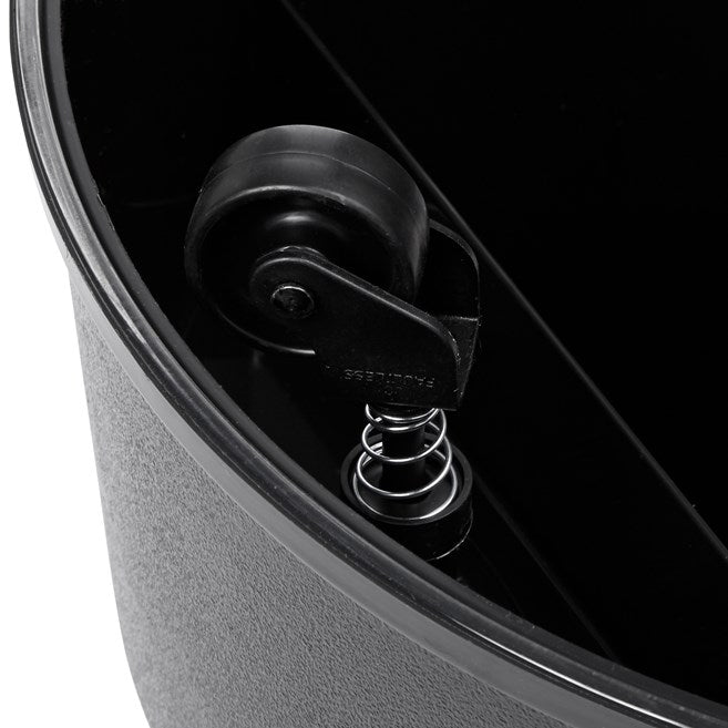 Rubbermaid Mobile Two-Step Step Stool, Black