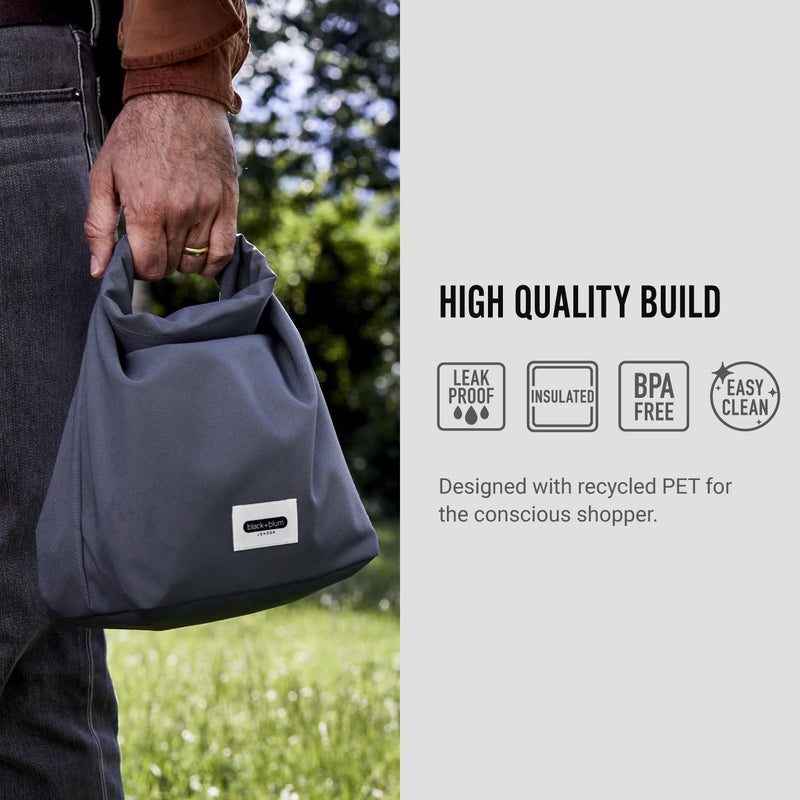 Black + Blum 6.7 Litre Lunch Bag, Slate