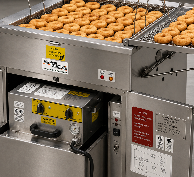 Belshaw Adamatic 215 lb Donut Floor Fryer Propane - 89,000 BTU