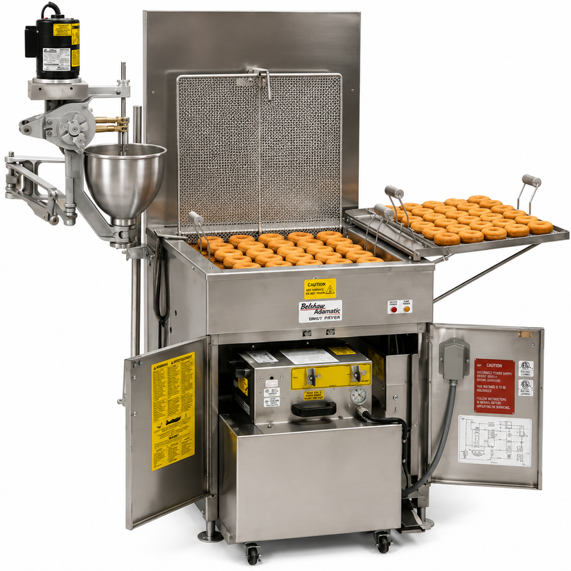Belshaw Adamatic 215 lb Donut Floor Fryer, Natural Gas 89,000 BTU