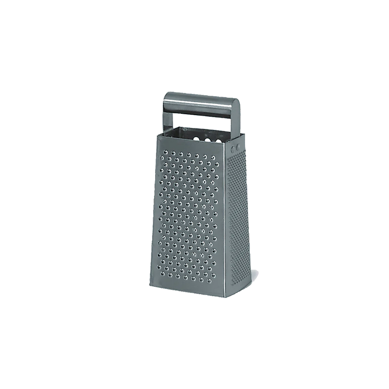 Browne Box Grater, Round Handle, Stainless Steel