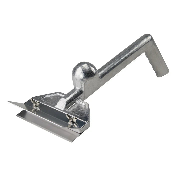Winco 6" Grill Scraper, 14" Handle