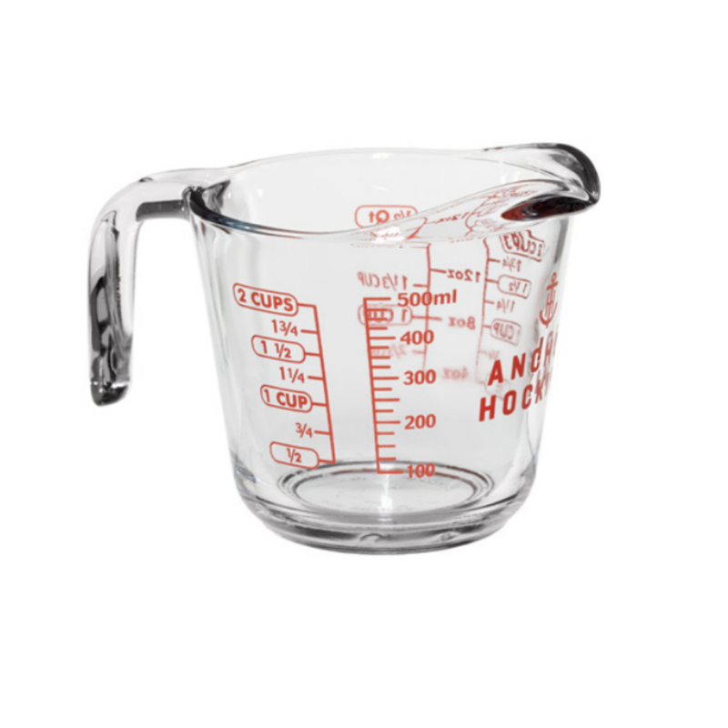 Anchor Hocking 2 Cups / 16 Oz Glass Measuring Cup