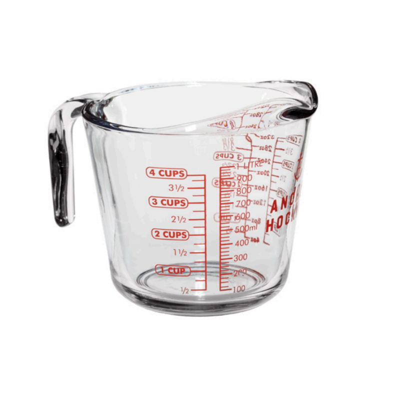 Anchor Hocking 4 Cups / 32 Oz Glass Measuring Cup