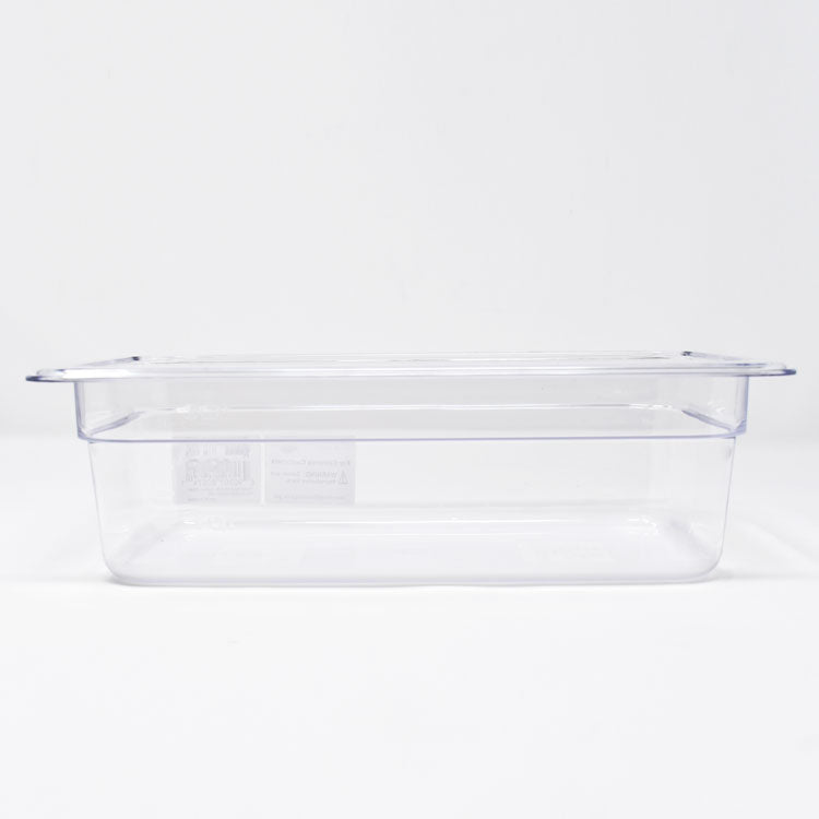 Nella 1/3 Size Food Pan 4" Deep, Clear