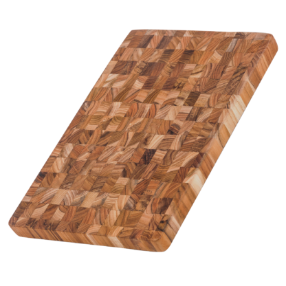 Teak Haus Scandi End Grain 14" x 10" Cutting Board