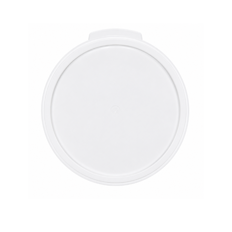 Nella Round Food Storage Cover for 6 & 8 Qt Containers, White