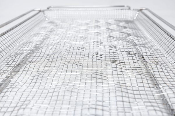 Nella Combi French Fry Tray 20" x 12" Stainless Steel Mesh