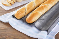 Chicago Metallic 16" x 9"  Perforated Baguette Pan