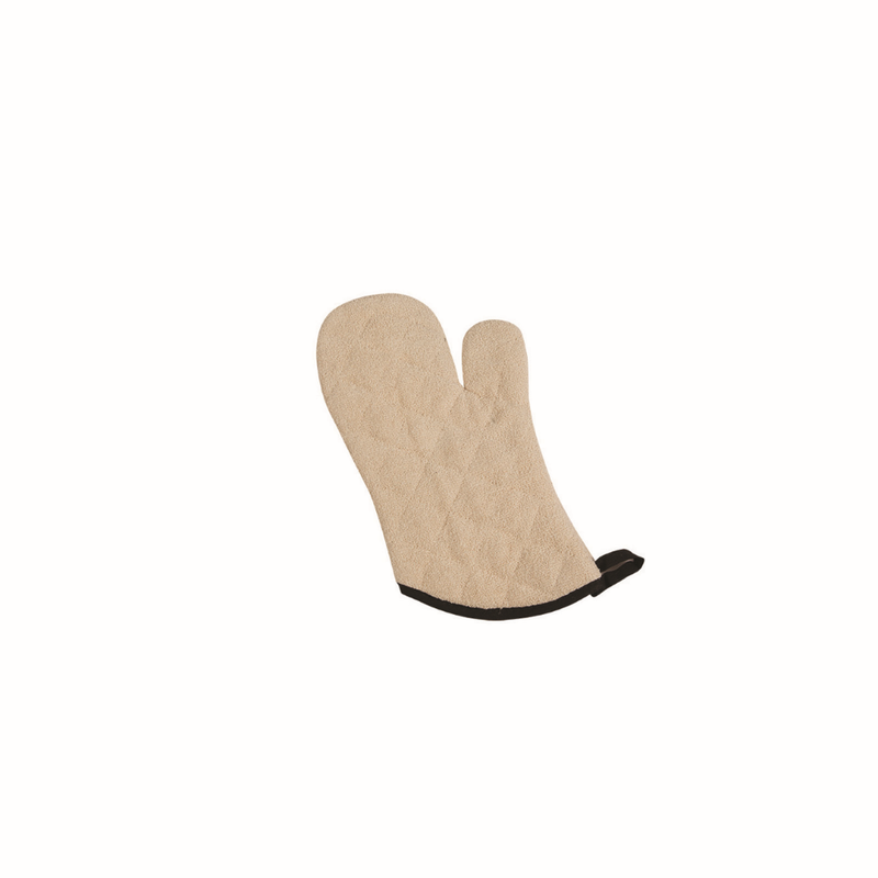 San Jamar 17" Terry Oven Mitts, Beige