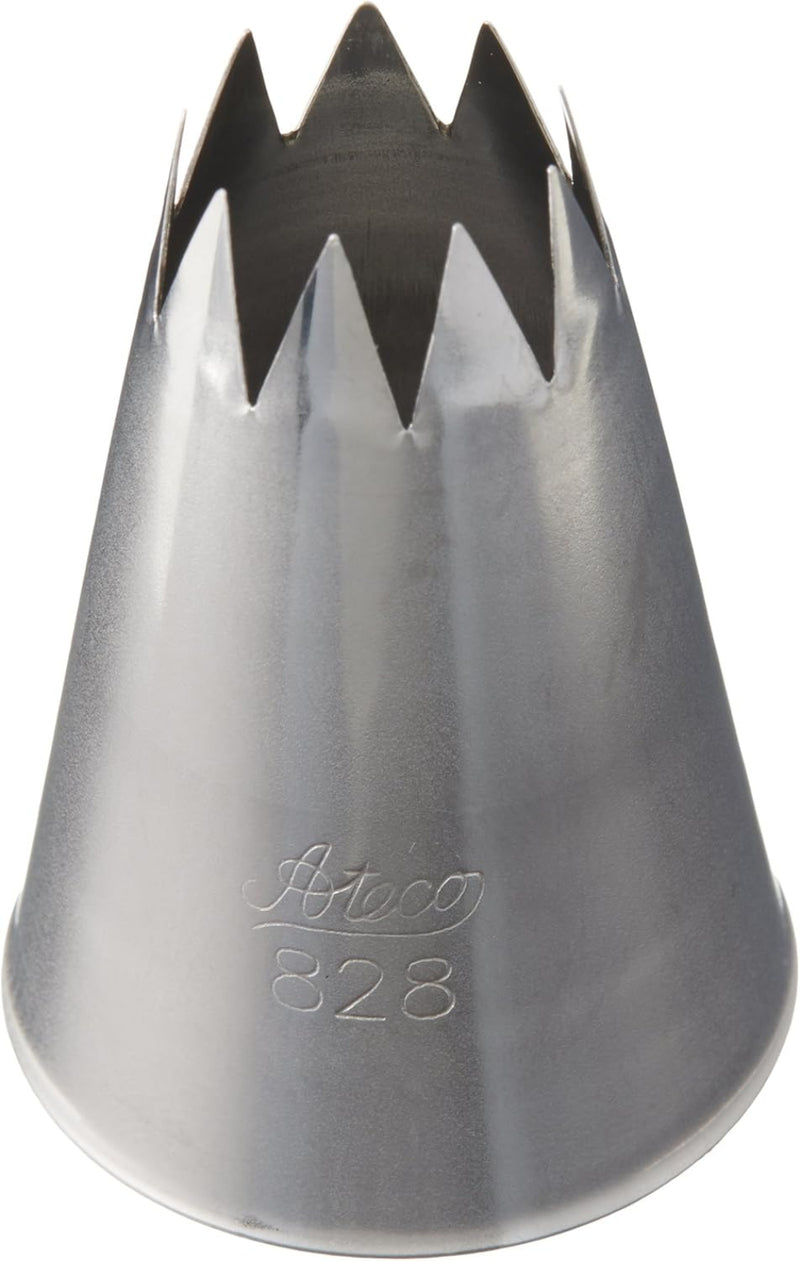 Ateco 5/8 Star Piping Tip, Stainless Steel