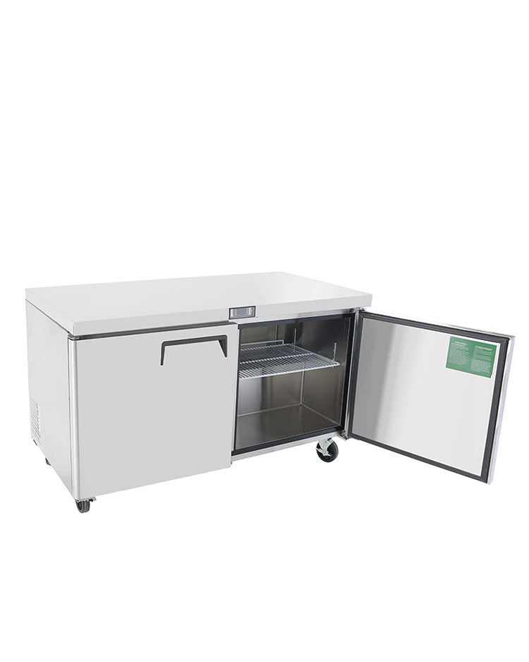 Atosa MGF8407GR 60" Undercounter Freezer with 2 Solid Doors