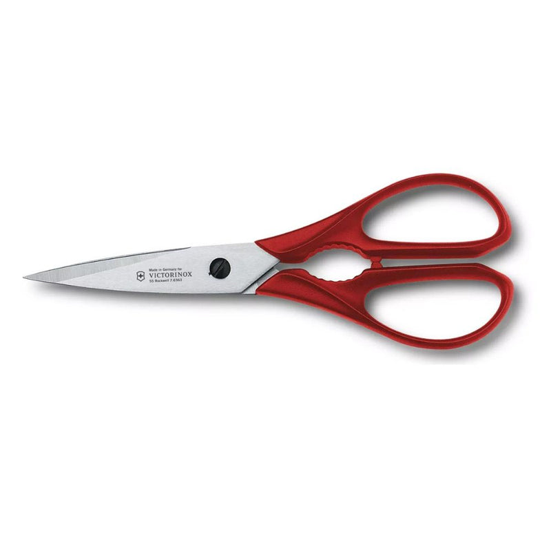 Victorinox 4" Stainless Steel All Purpose Kitchen Shear, Red Handle