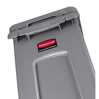 Rubbermaid Slim Jim 23 Gallon Rectangular Recycling Bin, Blue