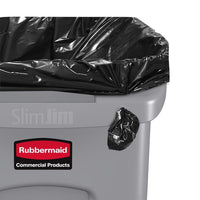 Rubbermaid Slim Jim 23 Gallon Rectangular Recycling Bin, Blue