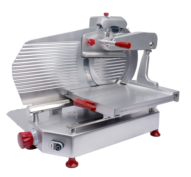 Nella 14" Horizontal Belt Driven Meat Slicer, 0.5 HP