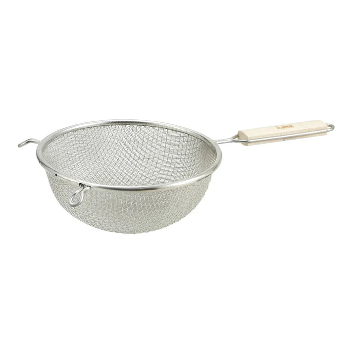 Winco 8" Double Fine Mesh Strainer