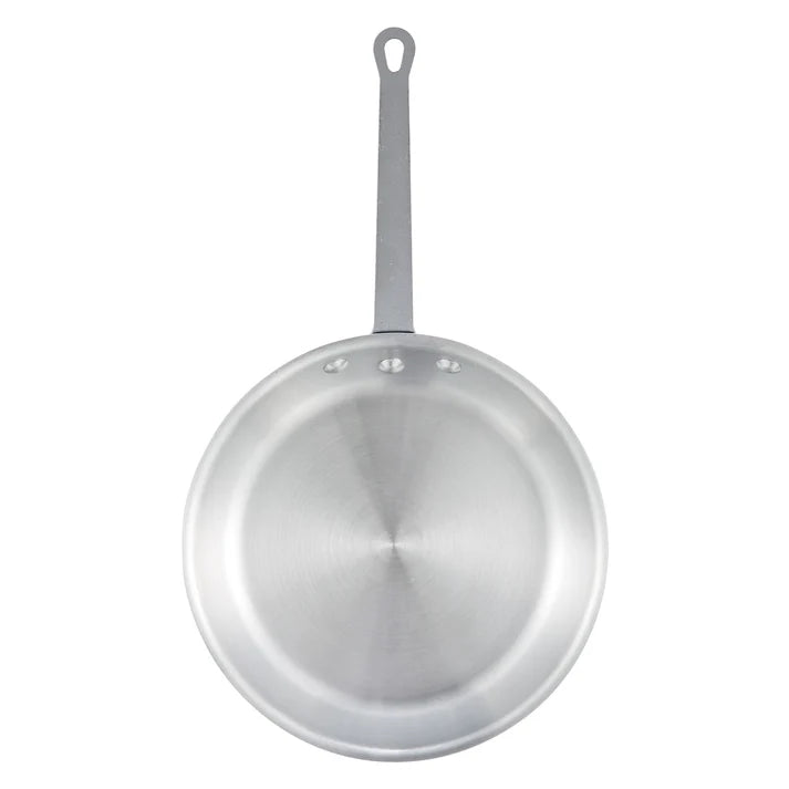 Winco Majestic 7" Aluminum Fry Pan with Satin Finish