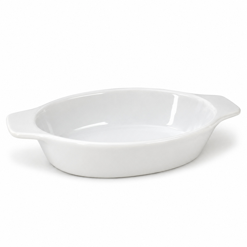 Bia 7" Au Gratin Dish, White