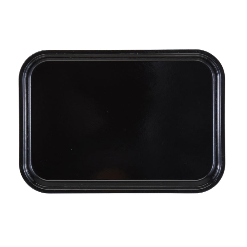 Cambro 13" x 9" Market Display Tray, Black, 12 /Case - 913MT110