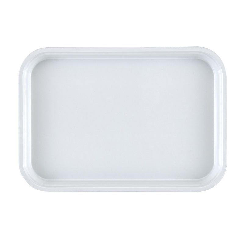 Cambro 13" x 9" Market Display Tray, White  12 /Case - 913MT148