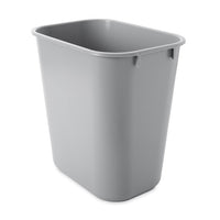 Rubbermaid 3.25 Gallon Rectangular Wastebasket, Grey
