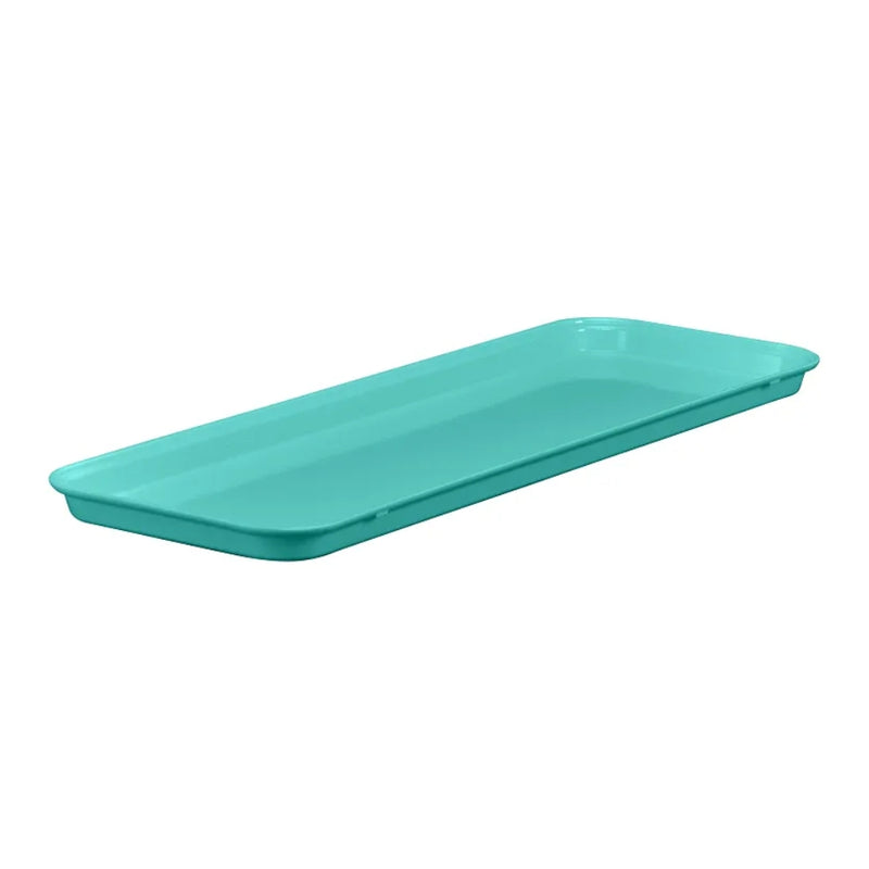 Cambro 8" x 26" Market Display Tray, Green 12 /Case - 918MT140